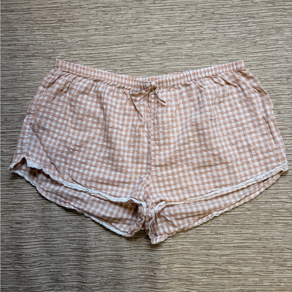 Aerie Gingham Shorts